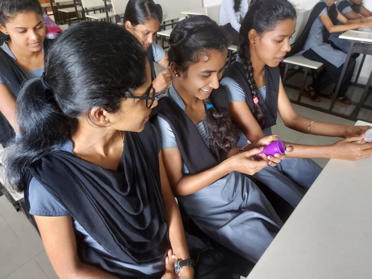 Periodcupcause ITI College Oros Sindhudurg