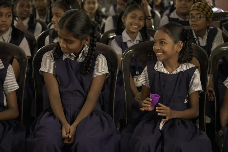 PeriodCupCause Sacred Jesus School Anjuna Goa